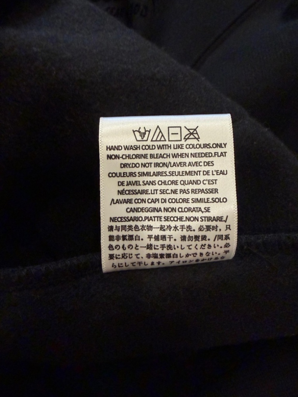 Fear of God Essentials Hoodie in Black - Picture 6 of 15